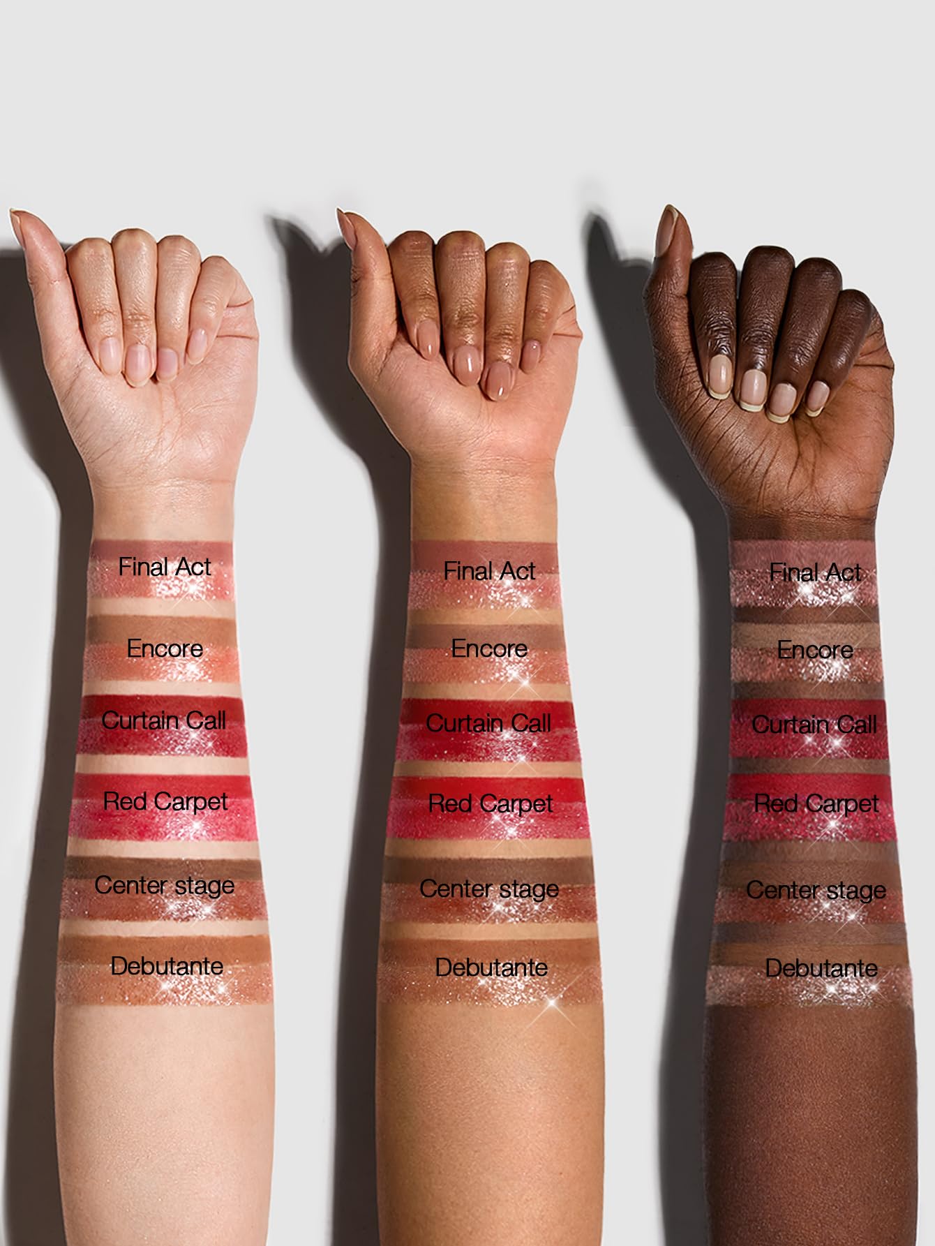 SHEGLAM Lip Dazzler Glitter Kit Long-Lasting Glitter Lip Gloss Sexy Super Stay Non-Sticky Shiny Liquid Kit Lipstick Y2K-Center Stage