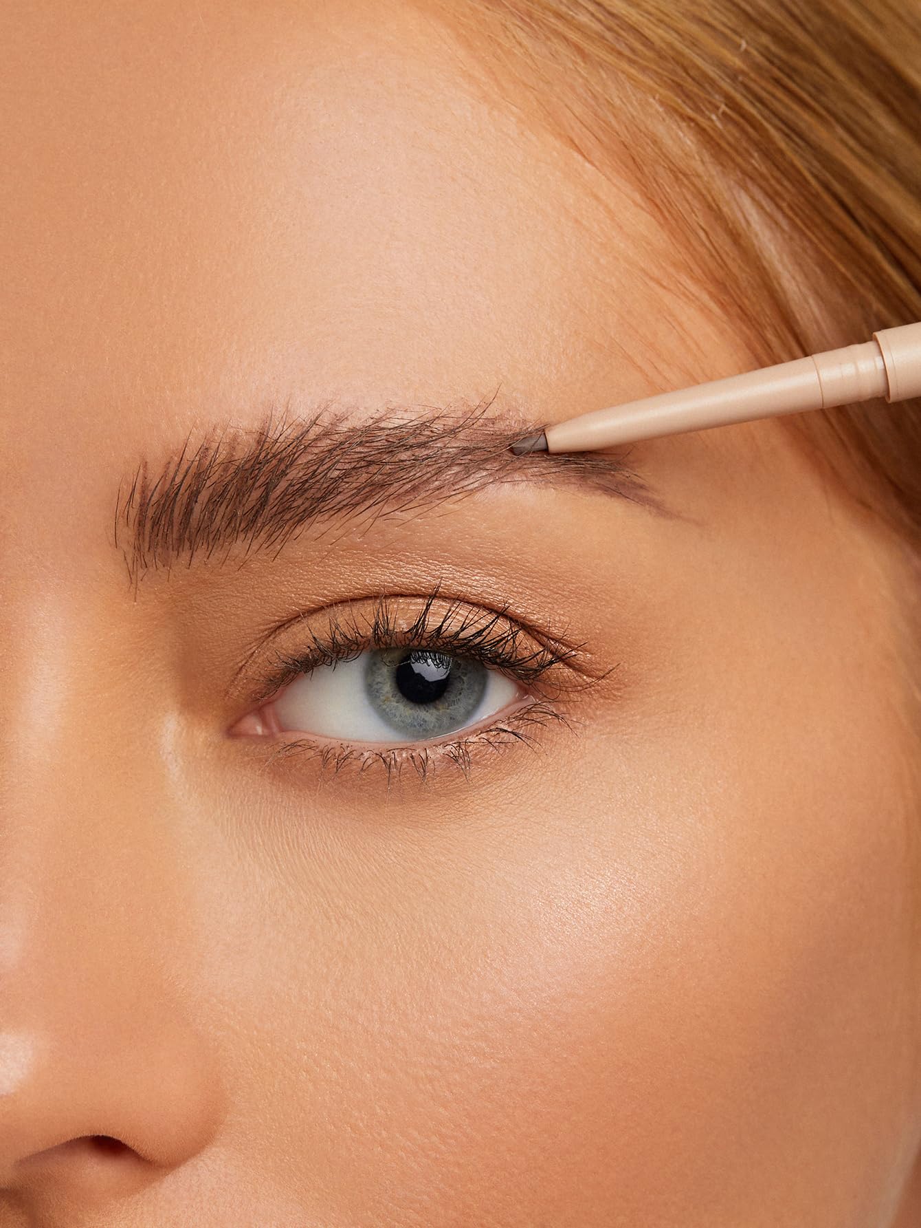 SHEGLAM Insta-Fill Eyebrow Pencil Long Lasting Non-Sticky Sweatproof Matte Eye Brow Pen Makeup-Dark brown