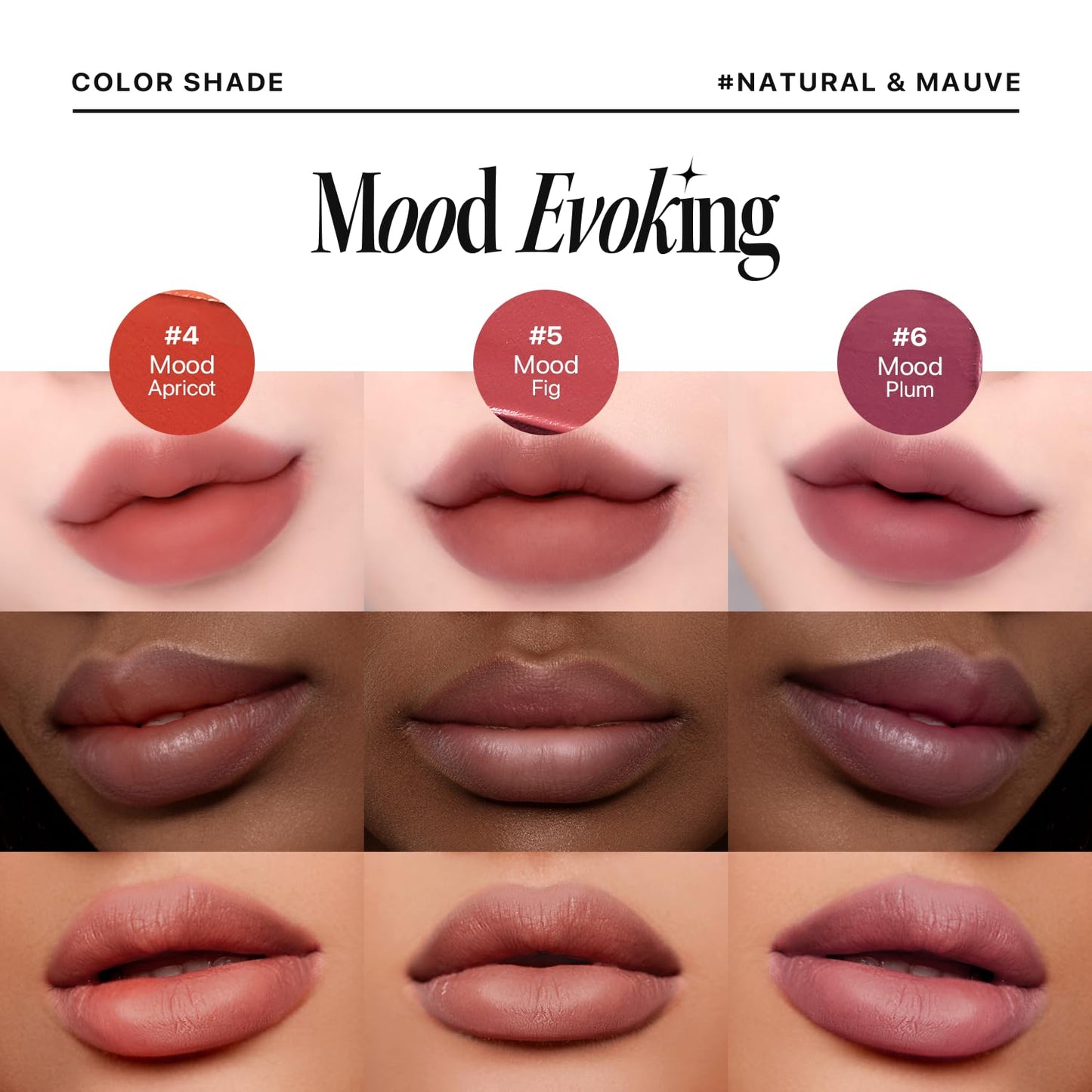 Nature Republic Light on Velvet Tint (05 MOOD FIG), Liquid Lipstick, lip tint, Blur effect, lip& cheek, nude lip,Soft Creamy Matte Finish Lip, Velvety, lip stain, High Pigment, Korean Lip Makeup