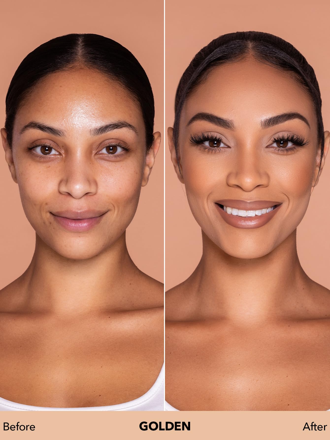 SHEGLAM Full Coverage Foundation Makeup Long Lasting Waterproof Matte Dewy Liquid Foundation - Nude