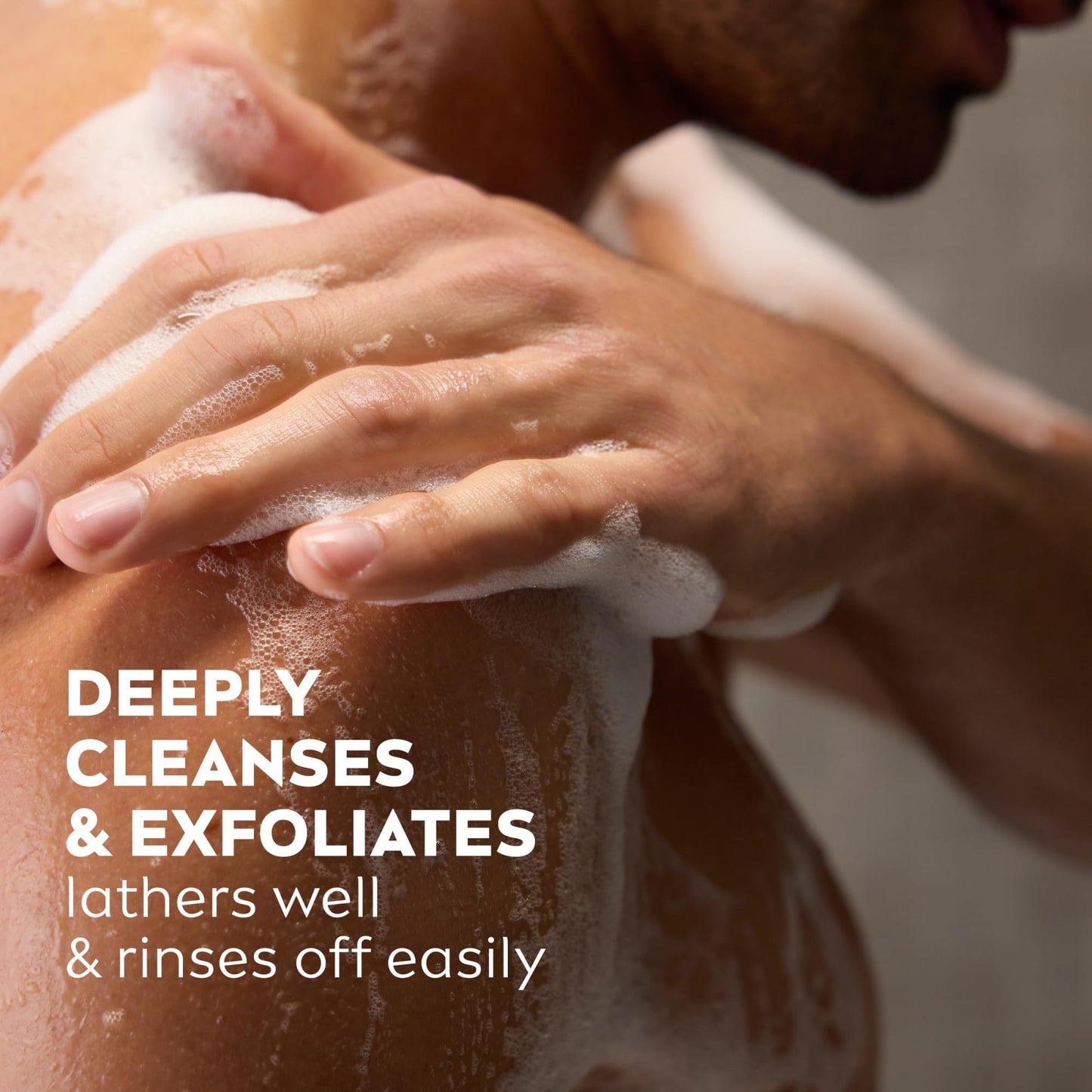 NIVEA Men Active Clean Body Wash with Natural Charcoal for Normal to Oily Skin, 3-in-1 Charcoal Body Wash, Face and Hair, Draws Out Dirt and Impurities, 16.9 Fl Oz Bottle, Pack of 3