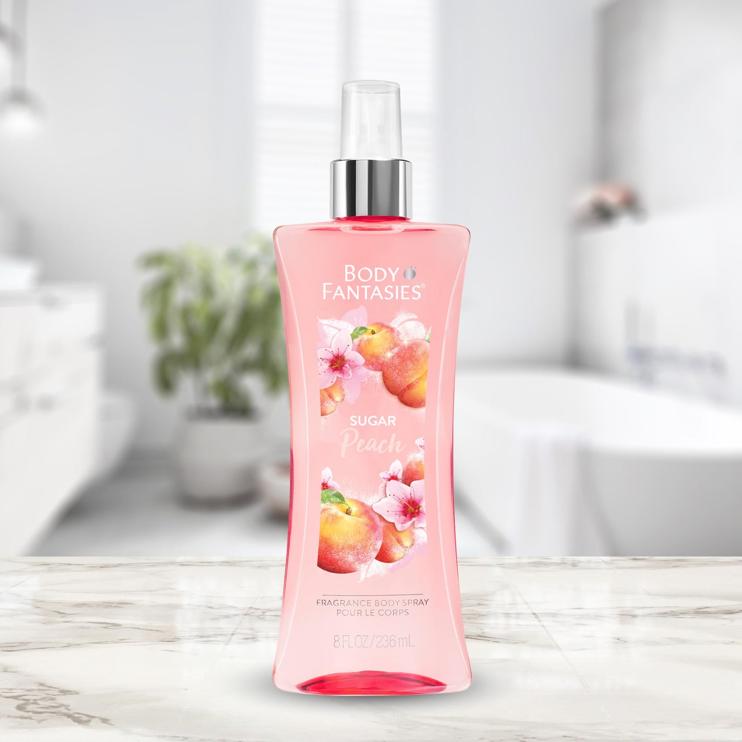 Body Fantasies Signature Fragrance Body Spray, Fresh White Musk, 8 Fluid Ounce