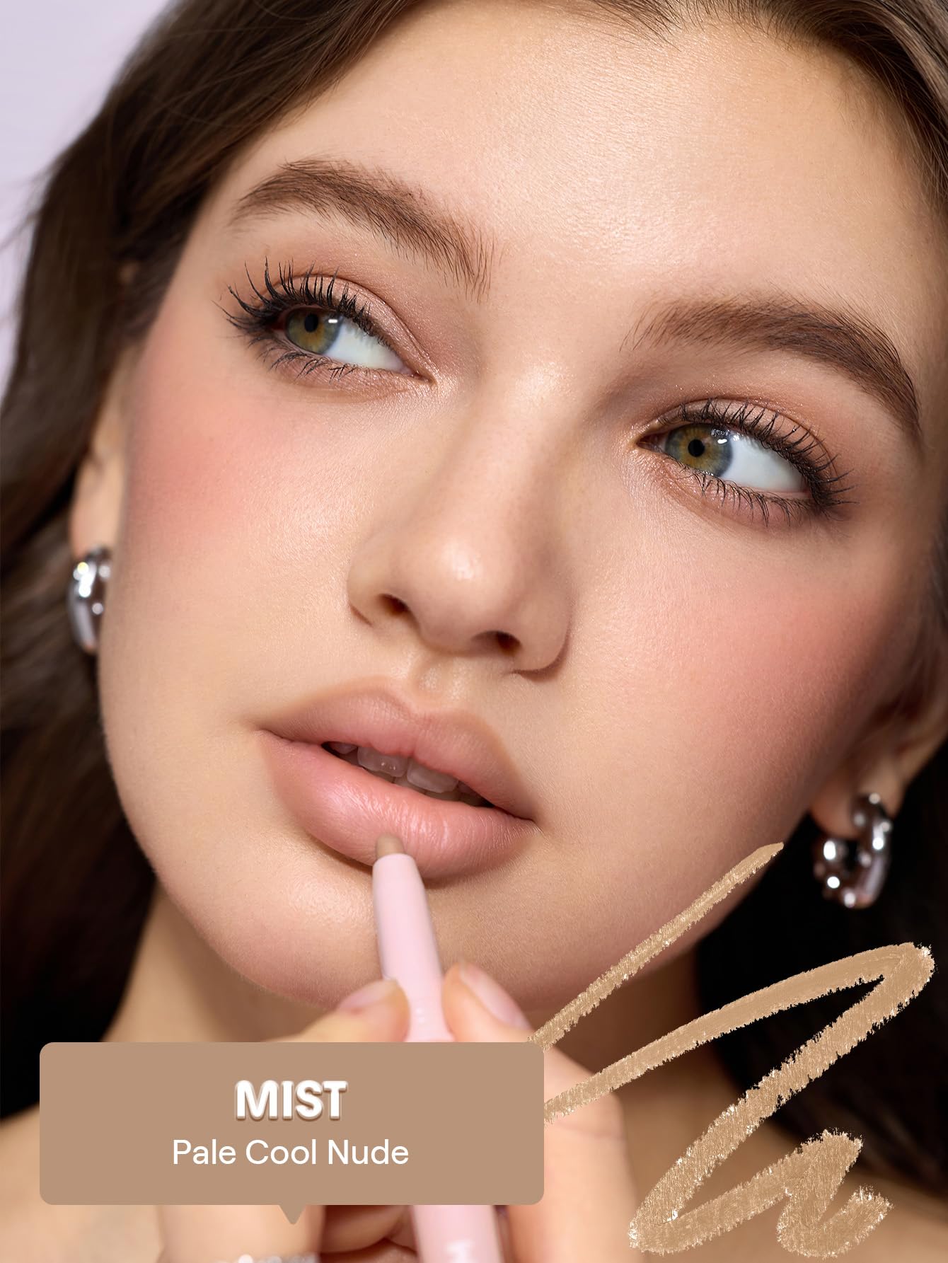 SHEGLAM Cloudline Blur Lip Liner Long Lasting,Vegan & Cruelty-Free Lip Stain-Forest Fairy