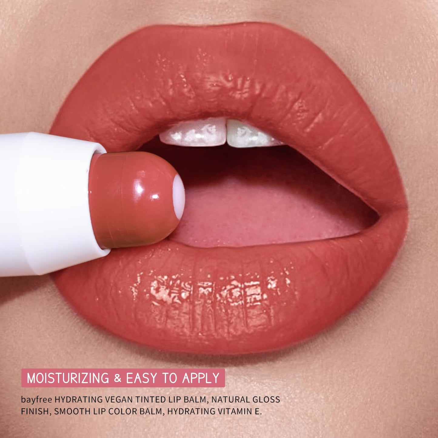 Tinted Lip Balm Plumper, Glossy, Pump Lips, Lightweight, Moisturize & Tint with Jojoba Seed Oil, Vegan Lipbalm Lip Care, Garden