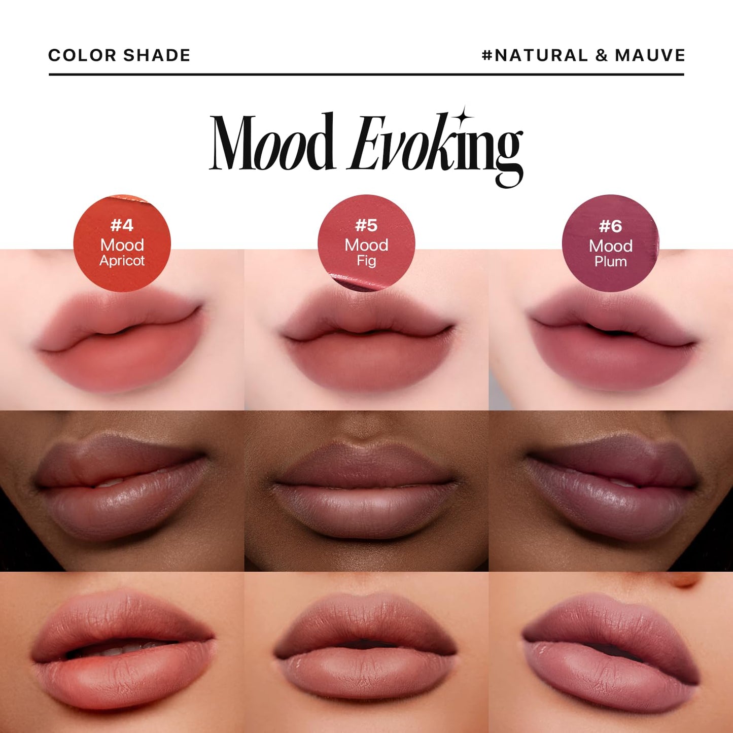 Nature Republic Light on Velvet Tint (05 MOOD FIG), Liquid Lipstick, lip tint, Blur effect, lip& cheek, nude lip,Soft Creamy Matte Finish Lip, Velvety, lip stain, High Pigment, Korean Lip Makeup