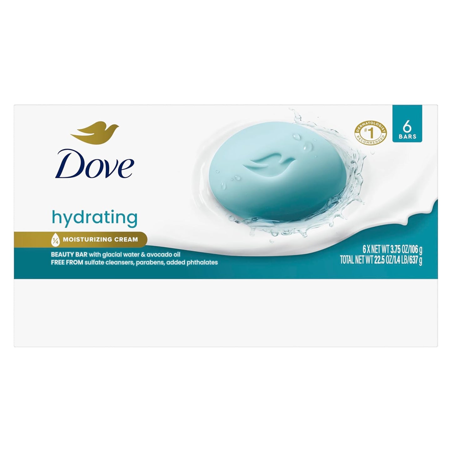 Dove Bar Soap 6 Count Dragon Fruit for Deep Nourishment for Calm, Replenished Skin 3.75 oz