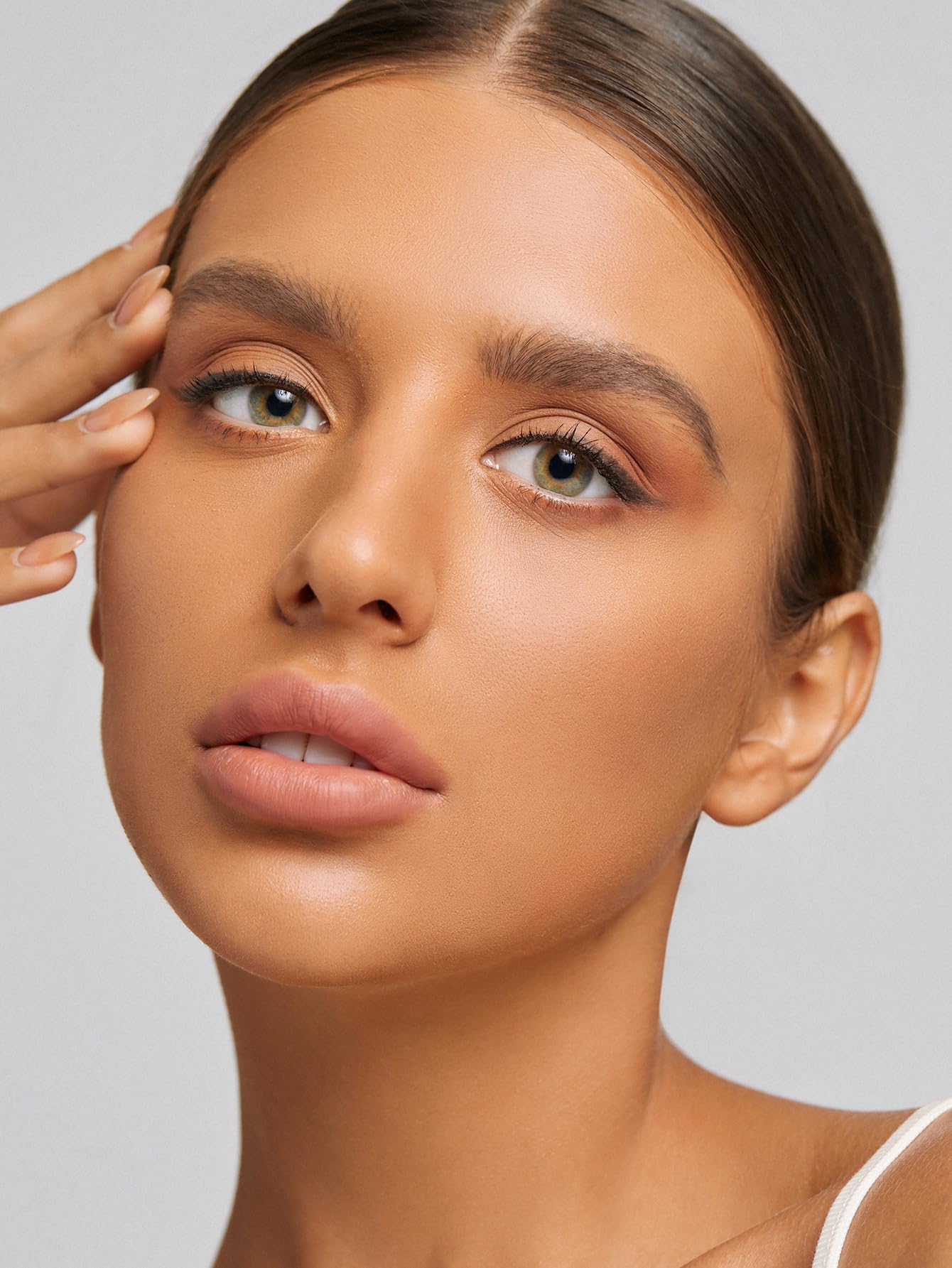 SHEGLAM Insta-Fill Eyebrow Pencil Long Lasting Non-Sticky Sweatproof Matte Eye Brow Pen Makeup-Dark brown