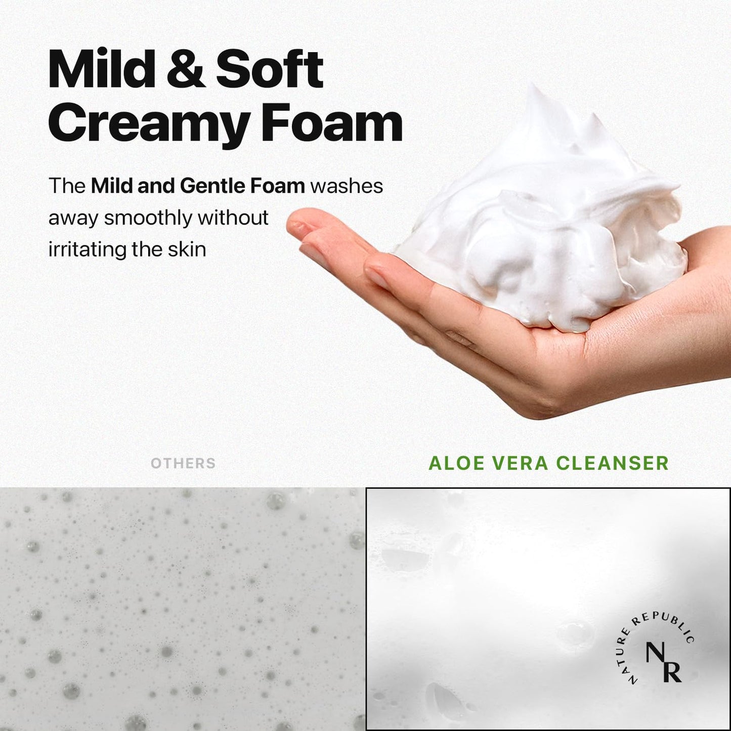 Nature Republic Vitapair C Glow Facial Cleanser - Vitamin Face Wash for Cleaner Skin, Hydrating Facewash for Women, Gentle Natural Cleanser, Daily Makeup Remover, Nighttime Foaming, 150ml / 5.07 fl oz