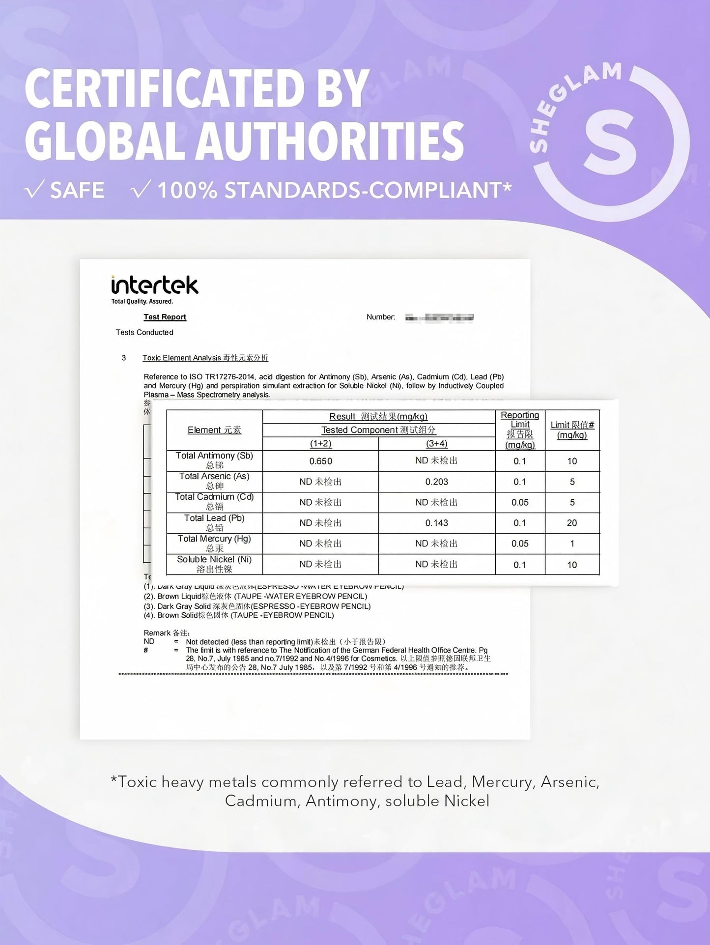 SHEGLAM Dual-Sided Eyebrow Pencils Cream Waterproof Long Lasting Eye brow Pen Makeup - Chocolate