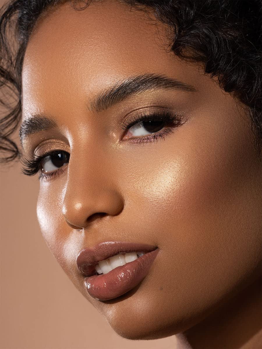 SHEGLAM Glow Bloom Liquid Waterproof Highlighter Long Lasting Cream Highlighter with Shimmer Dewy Finish - Vanilla Frost