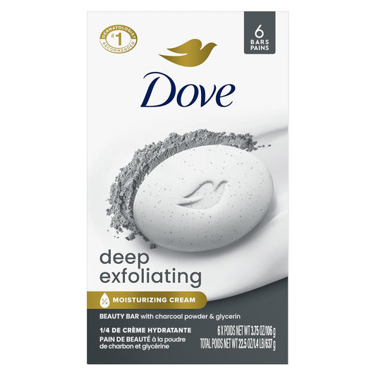 Dove Bar Soap 6 Count Dragon Fruit for Deep Nourishment for Calm, Replenished Skin 3.75 oz