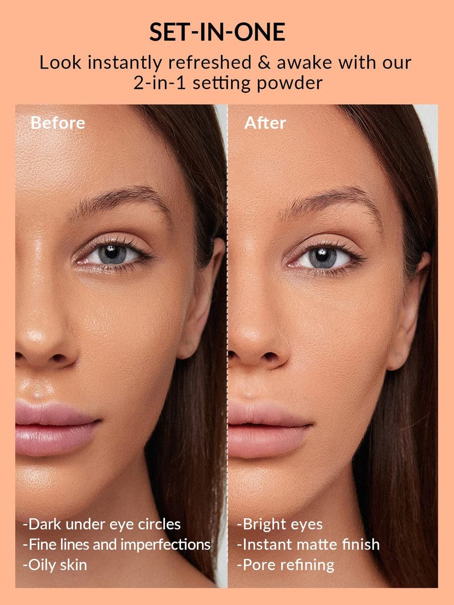 SHEGLAM Insta-Ready Face Powder Loose Under Eye Setting Powder-Bubblegum