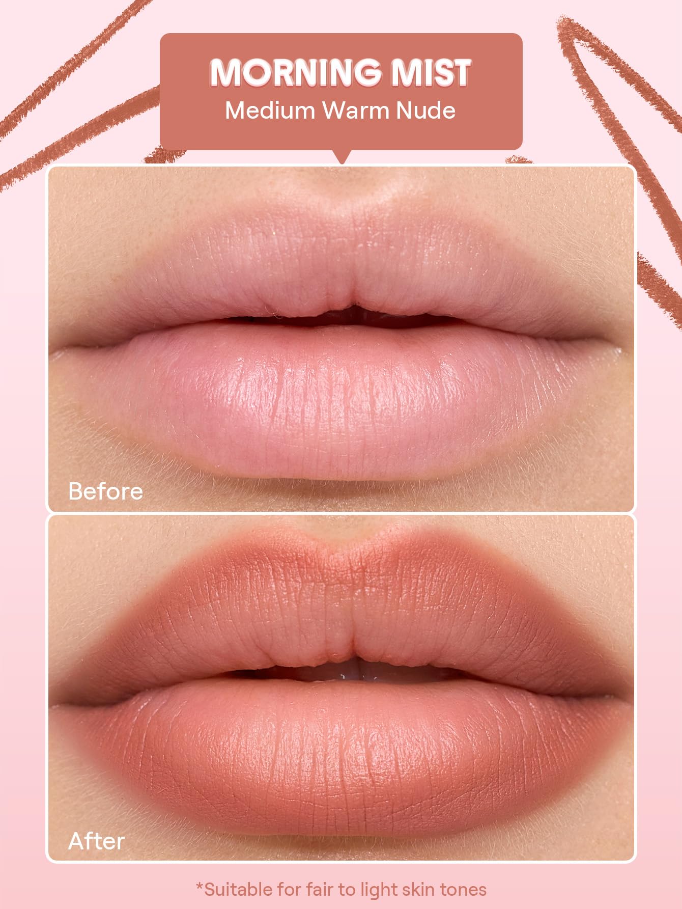 SHEGLAM Cloudline Blur Lip Liner Long Lasting,Vegan & Cruelty-Free Lip Stain-Forest Fairy