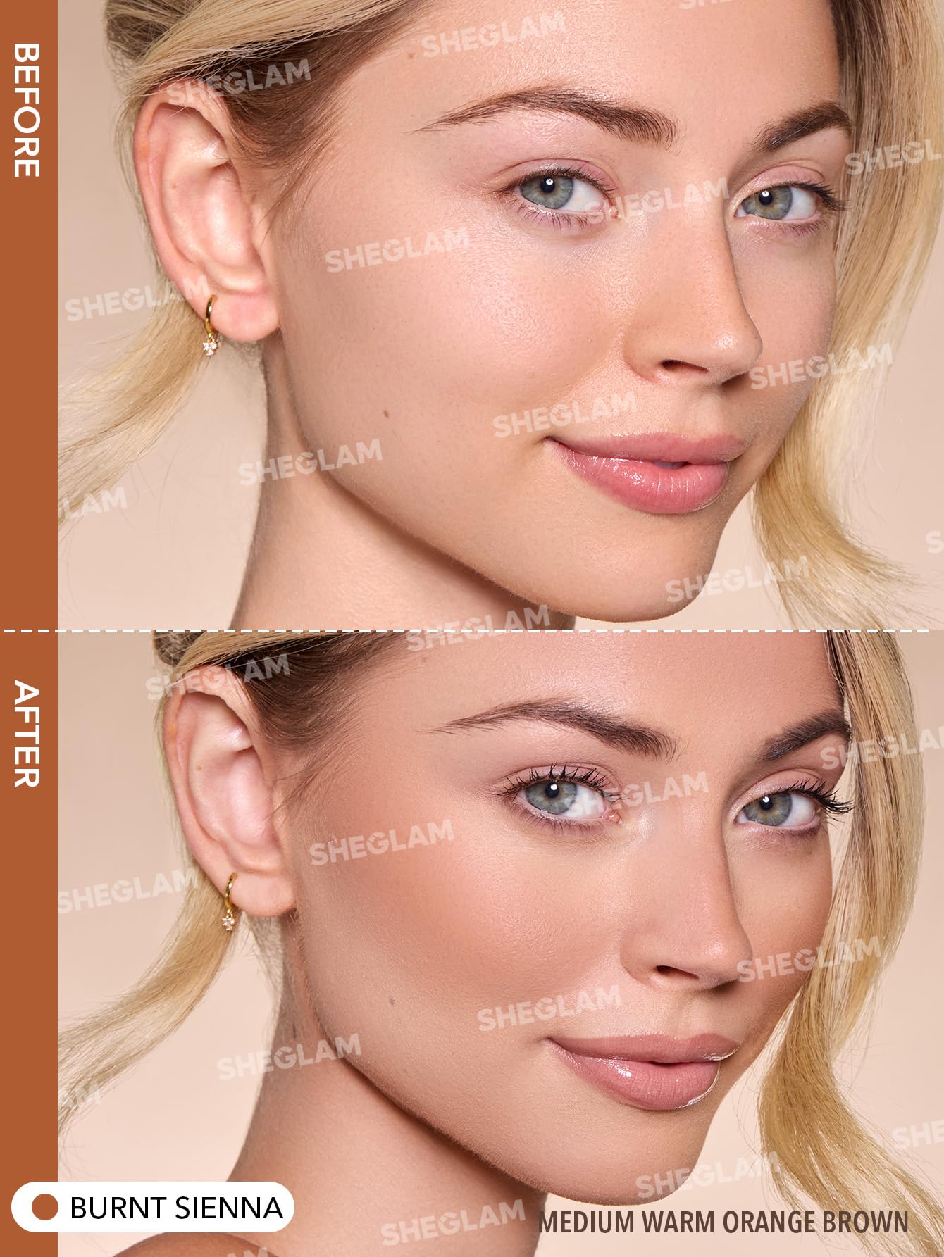 SHEGLAM Sun Beam Matte Liquid Bronzer-Toffee