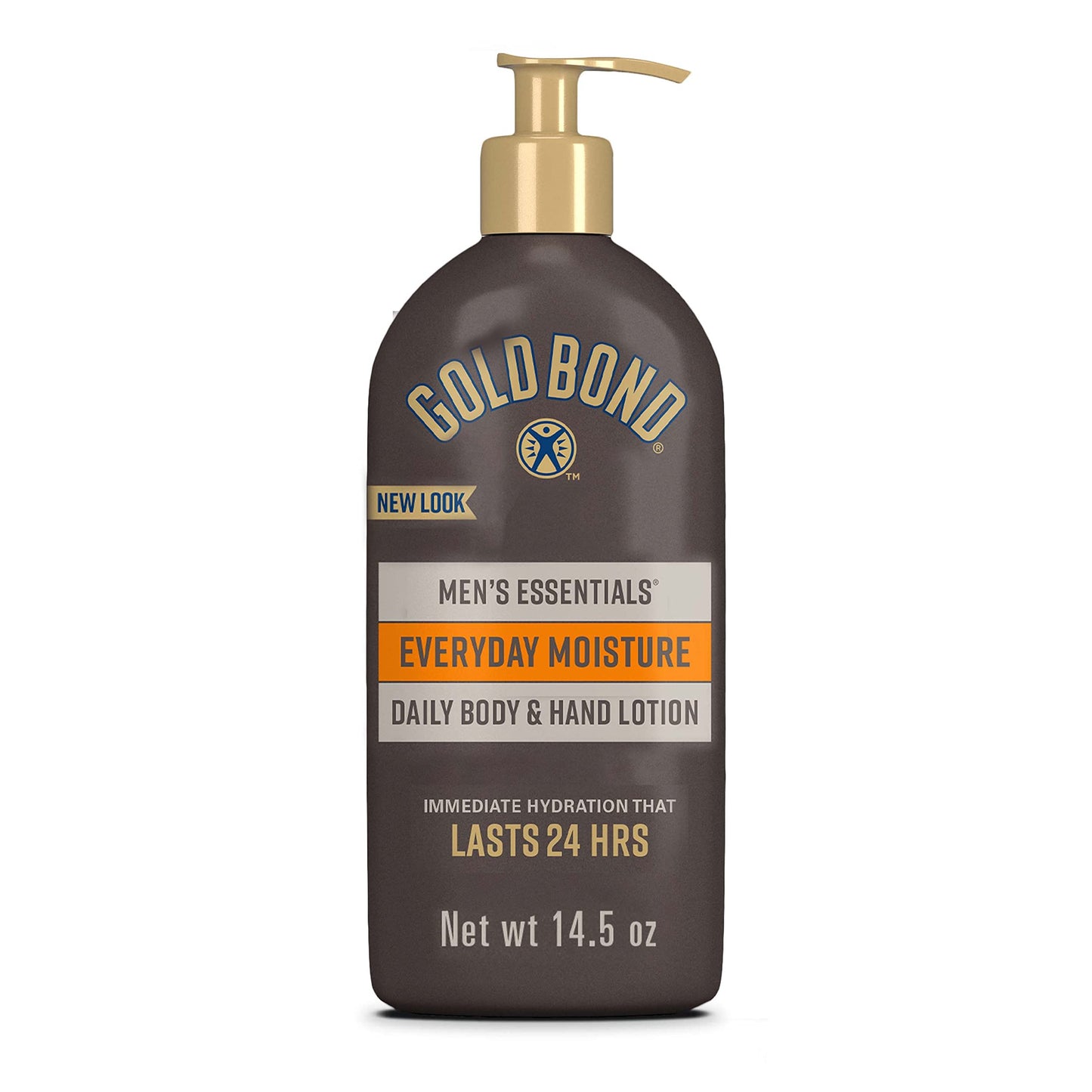 Gold Bond Ultimate Men's Essentials Hydrating Lotion, 14.5 oz., Everyday Moisture for Dry Skin