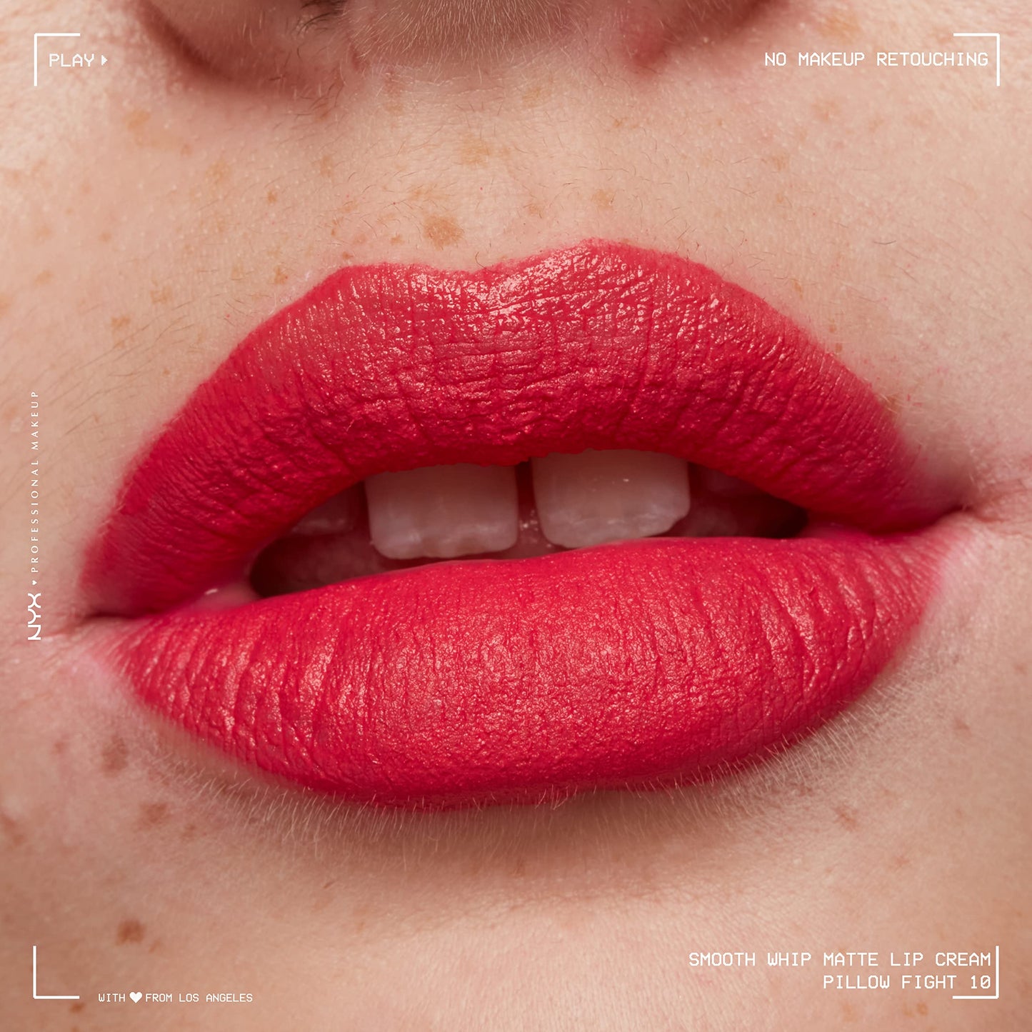 NYX PROFESSIONAL MAKEUP Smooth Whip Matte Lip Cream, Long Lasting, Moisturizing, Vegan Liquid Lipstick - Chocolate Mousse (Deep Red Brown)