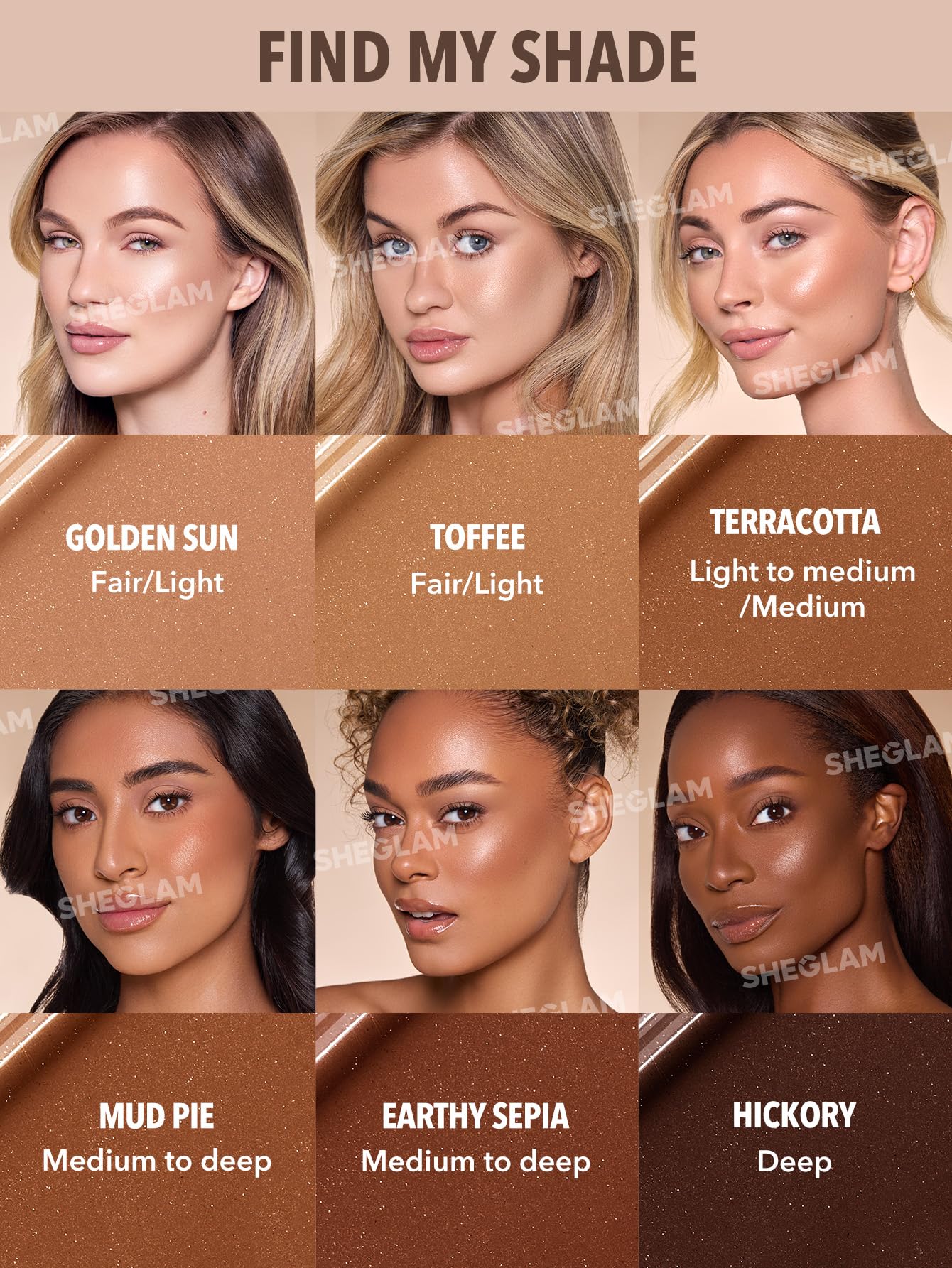 SHEGLAM Sun Beam Matte Liquid Bronzer-Toffee