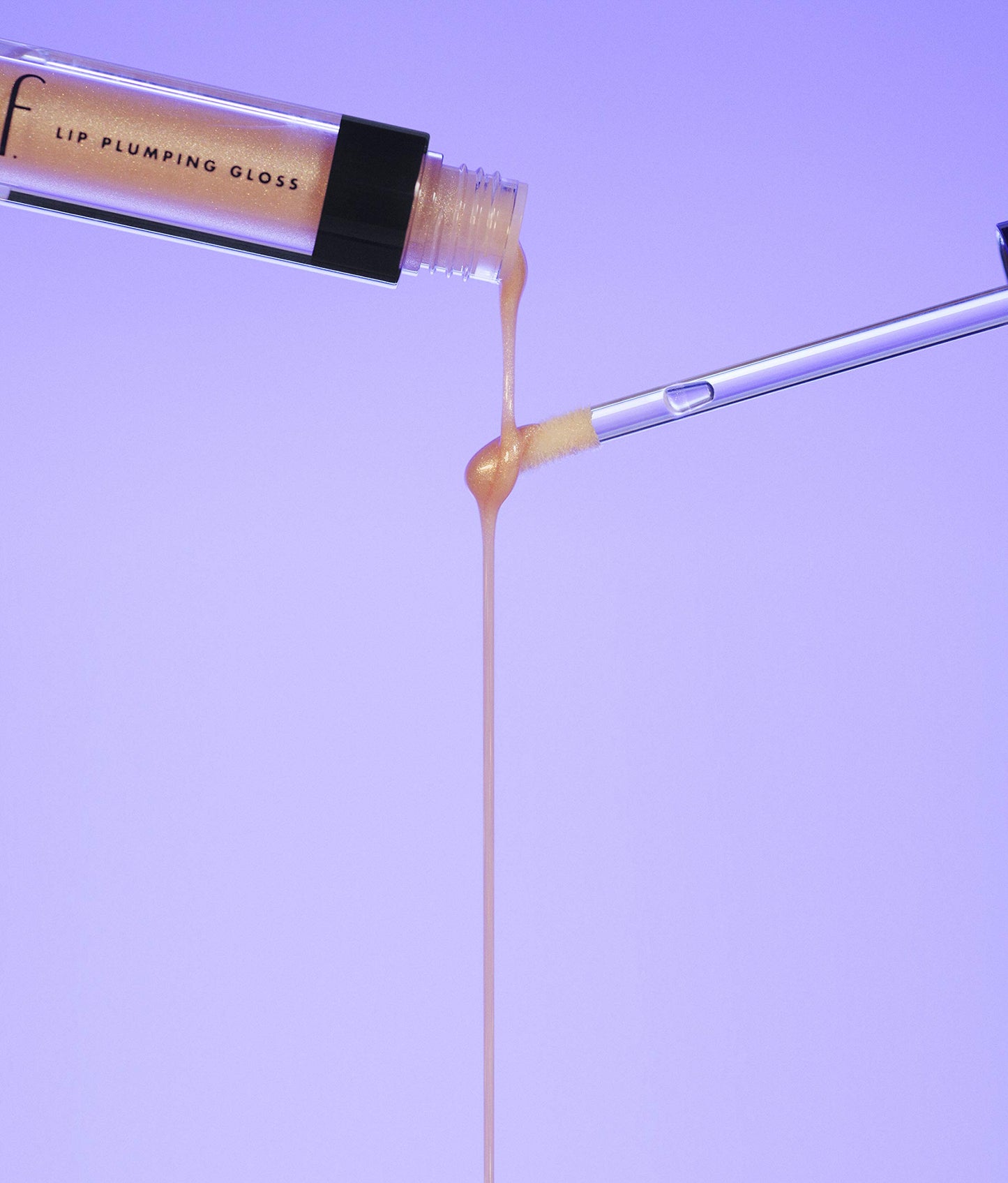 e.l.f. Lip Plumping Gloss, High-Shine Sheer Color, Hydrates & Creates Fuller Lips With Vitamin E, Vegan & Cruelty-Free, Pink Cosmo