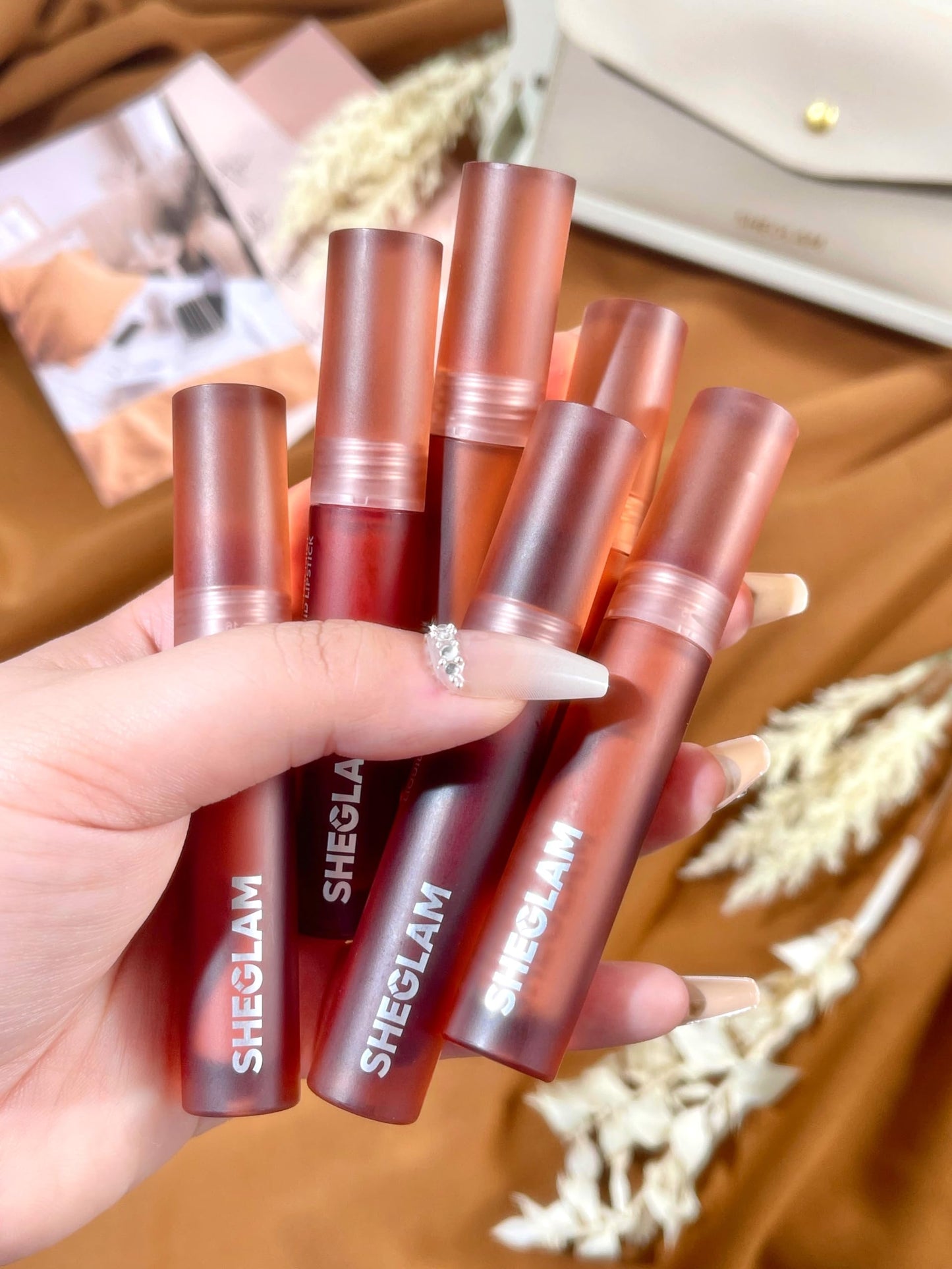 SHEGLAM Soft Haze Lip Blur Waterproof Liquid Lipstick Matte Transfer-Proof Lip Tint Lasting Super Stay Lip Stain-Think Twice