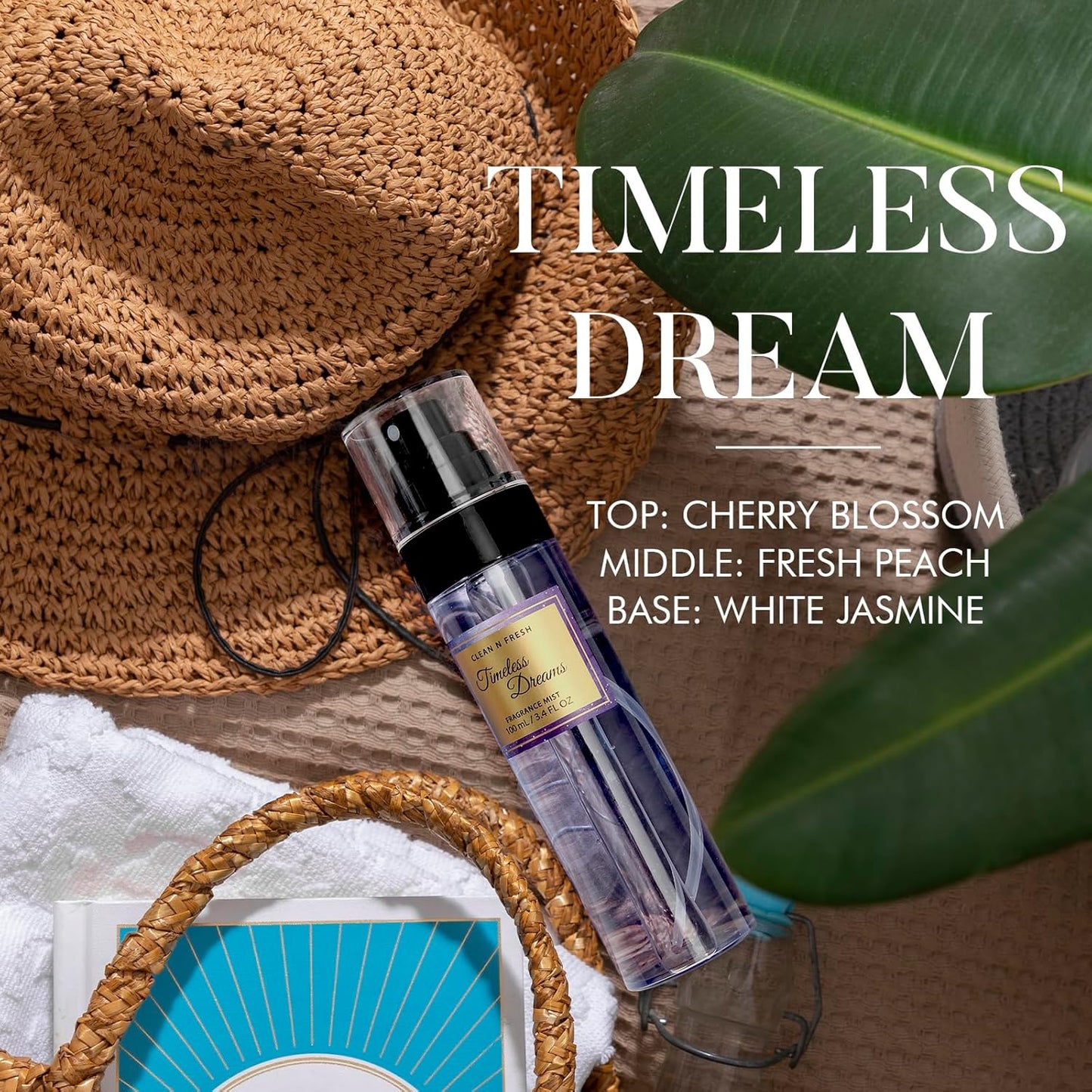 Body Mist for Women, Fragrance Mist, Womens Body Spray, Total 300ML, Fresh Floral