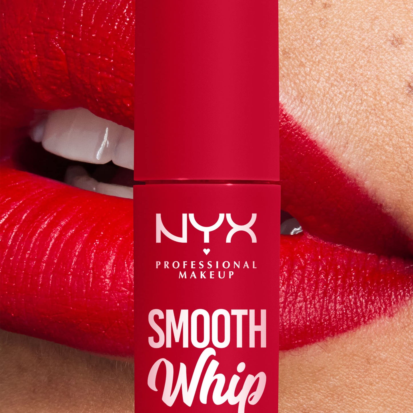 NYX PROFESSIONAL MAKEUP Smooth Whip Matte Lip Cream, Long Lasting, Moisturizing, Vegan Liquid Lipstick - Chocolate Mousse (Deep Red Brown)