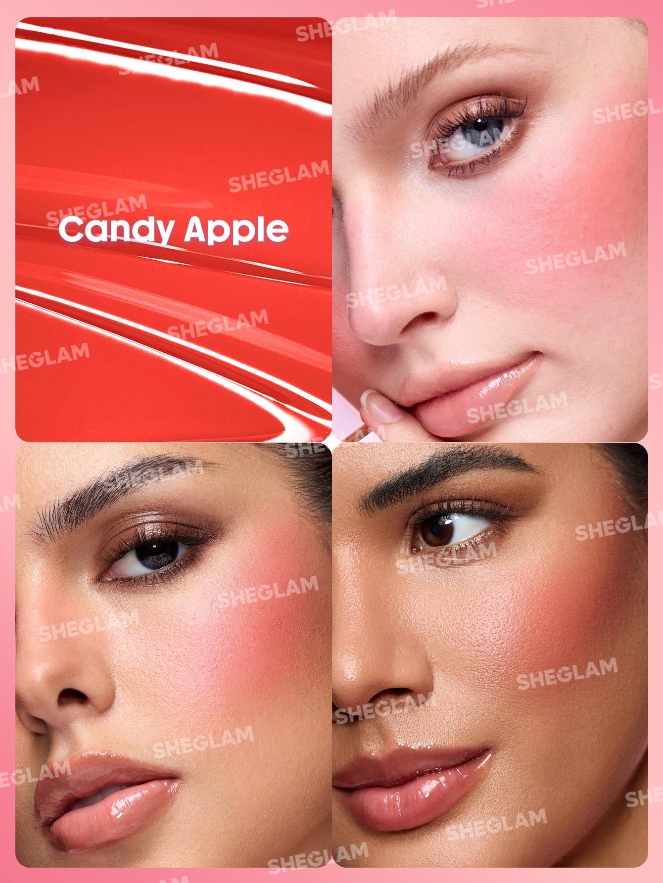 SHEGLAM Color Bloom Liquid Blush Makeup for Cheeks Matte Finish - Love Cake