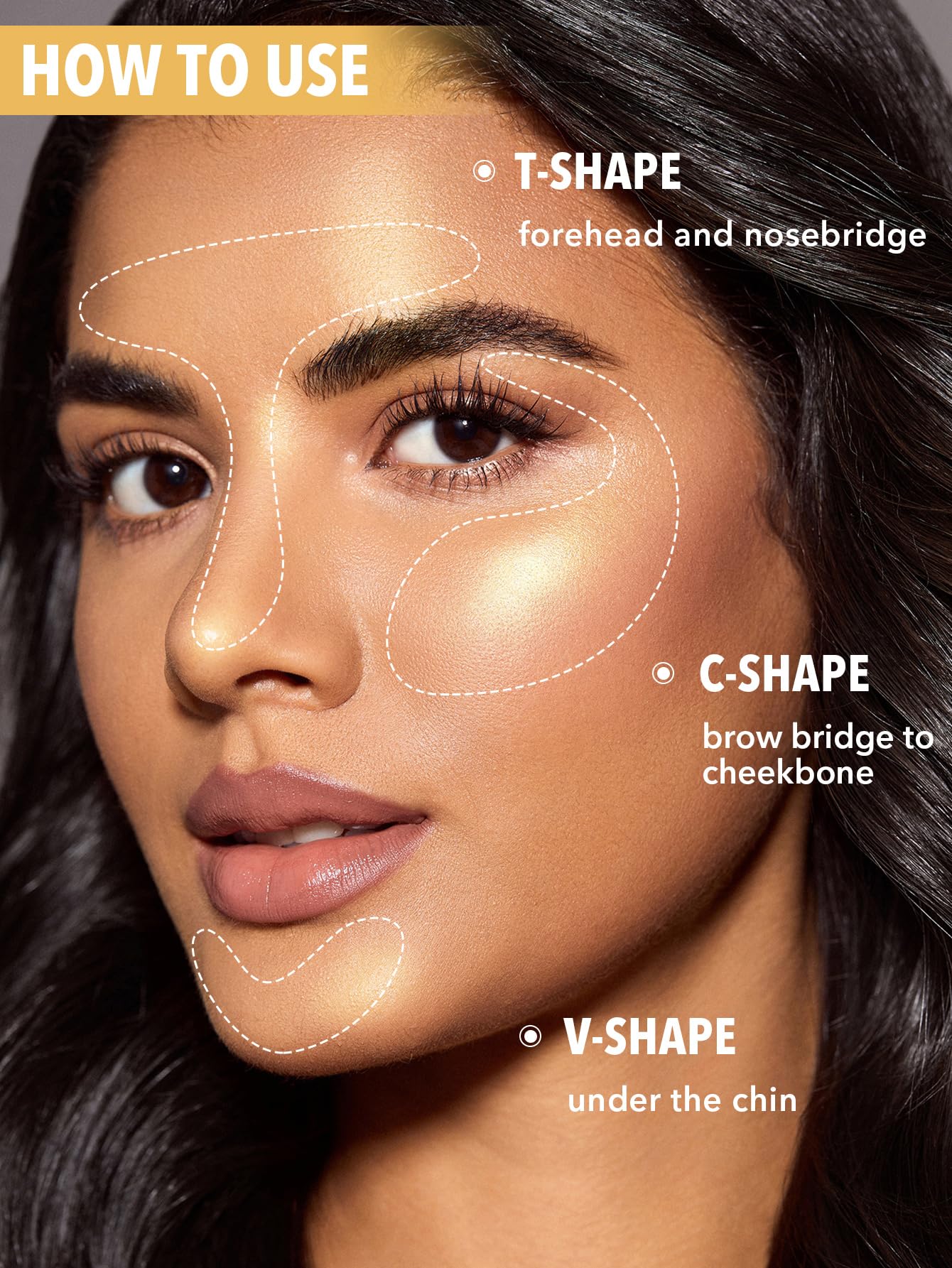 SHEGLAM Cream Highlighter Stick Long Lasting Brightening Non-Caking Highlighter Makeup - Vanilla Frost