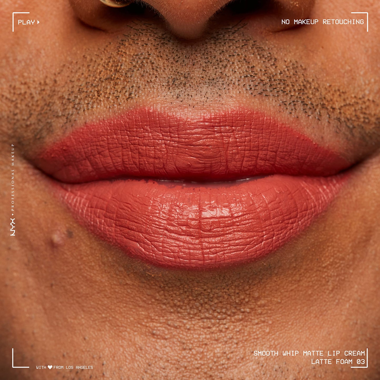 NYX PROFESSIONAL MAKEUP Smooth Whip Matte Lip Cream, Long Lasting, Moisturizing, Vegan Liquid Lipstick - Chocolate Mousse (Deep Red Brown)