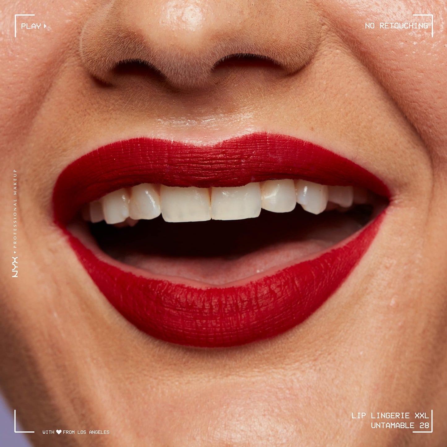 NYX PROFESSIONAL MAKEUP Lip Lingerie XXL Matte Liquid Lipstick - Stamina (Blue Red)