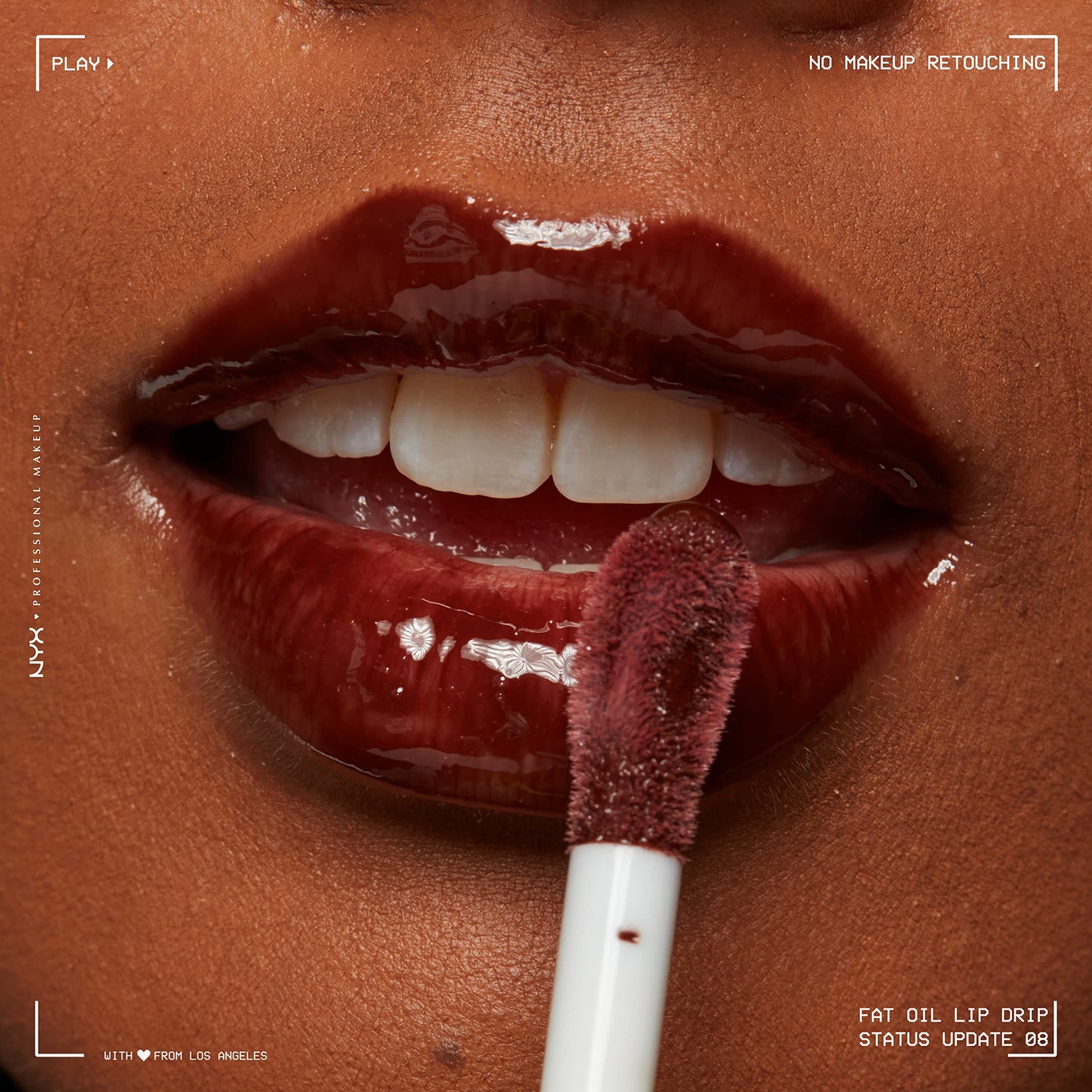 NYX PROFESSIONAL MAKEUP Fat Oil Lip Drip, Moisturizing Lip Oil Gloss, Vegan Tinted Formula, Up to 12 HR Hydration - Missed Call (Sheer Pink)