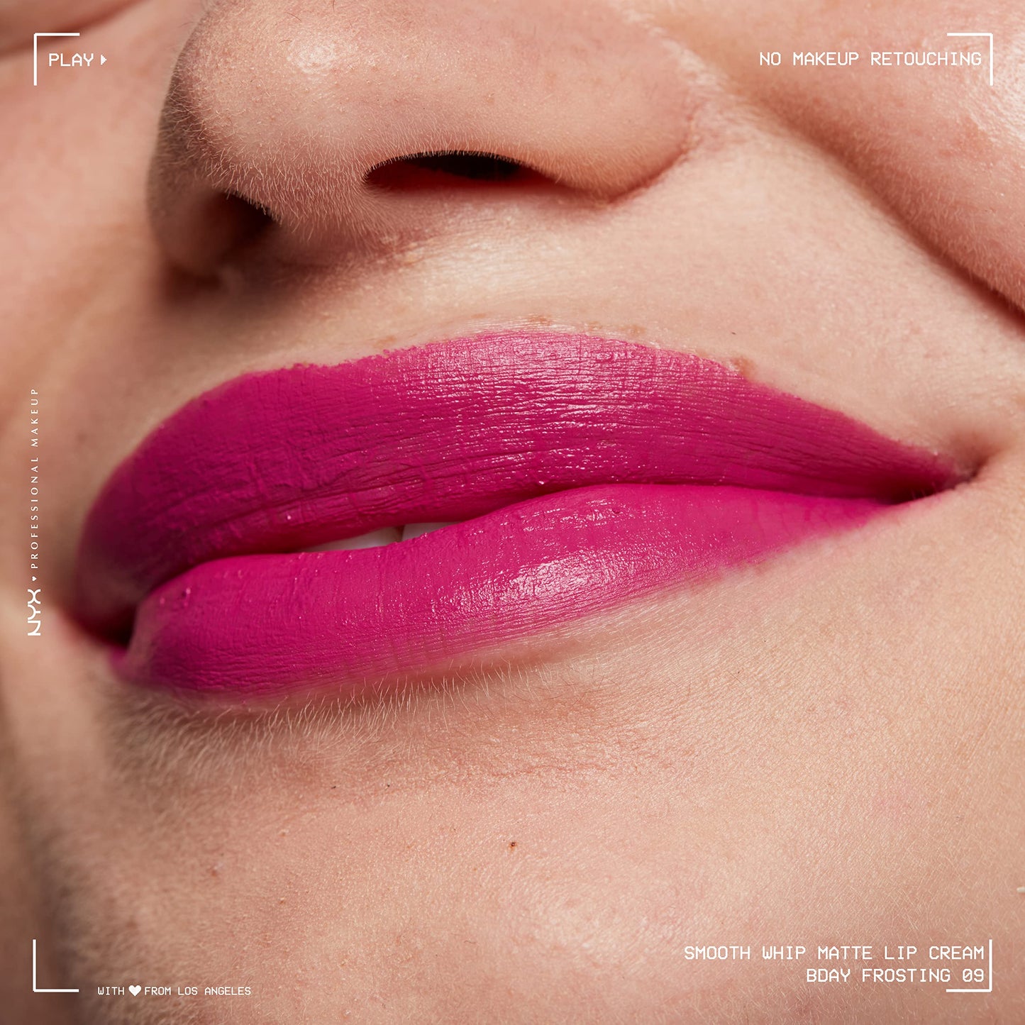 NYX PROFESSIONAL MAKEUP Smooth Whip Matte Lip Cream, Long Lasting, Moisturizing, Vegan Liquid Lipstick - Chocolate Mousse (Deep Red Brown)