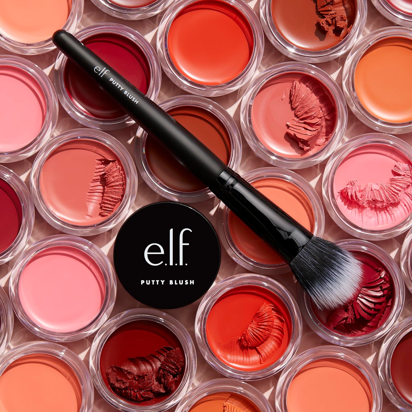 e.l.f. Putty Blush, Creamy & Ultra Pigmented Formula, Infused with Argan Oil & Vitamin E, Tahiti, 0.35 Oz (10g)