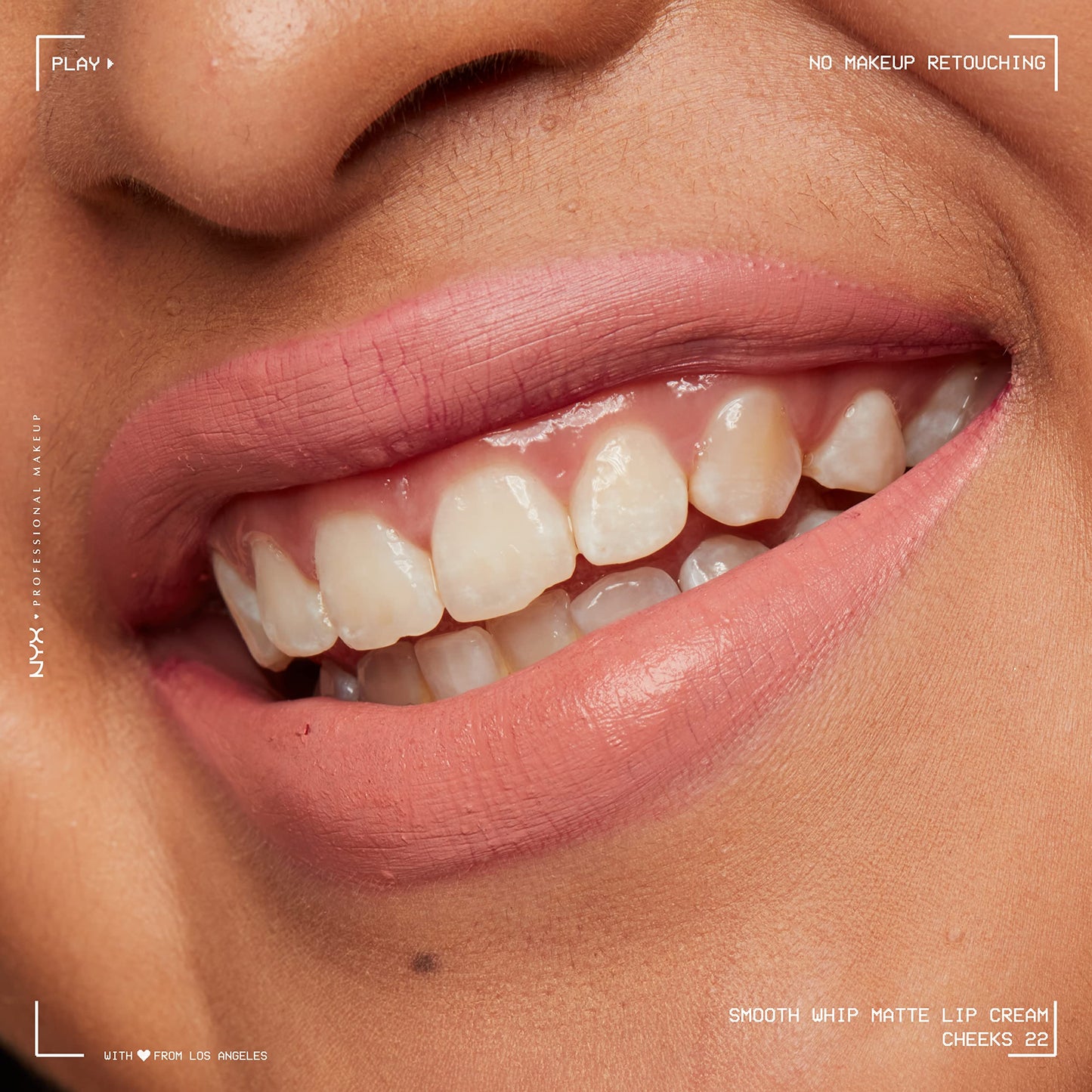 NYX PROFESSIONAL MAKEUP Smooth Whip Matte Lip Cream, Long Lasting, Moisturizing, Vegan Liquid Lipstick - Chocolate Mousse (Deep Red Brown)