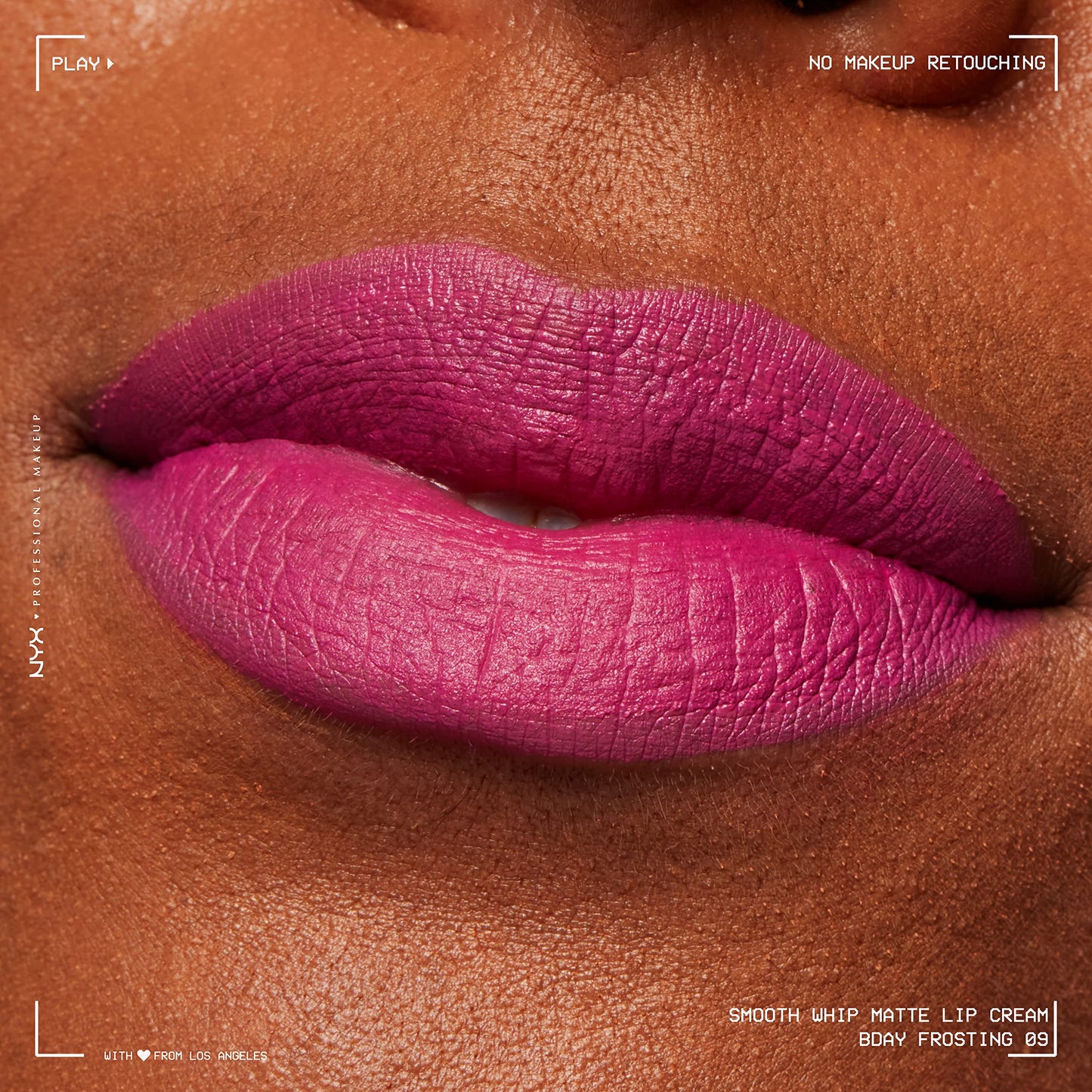 NYX PROFESSIONAL MAKEUP Smooth Whip Matte Lip Cream, Long Lasting, Moisturizing, Vegan Liquid Lipstick - Chocolate Mousse (Deep Red Brown)