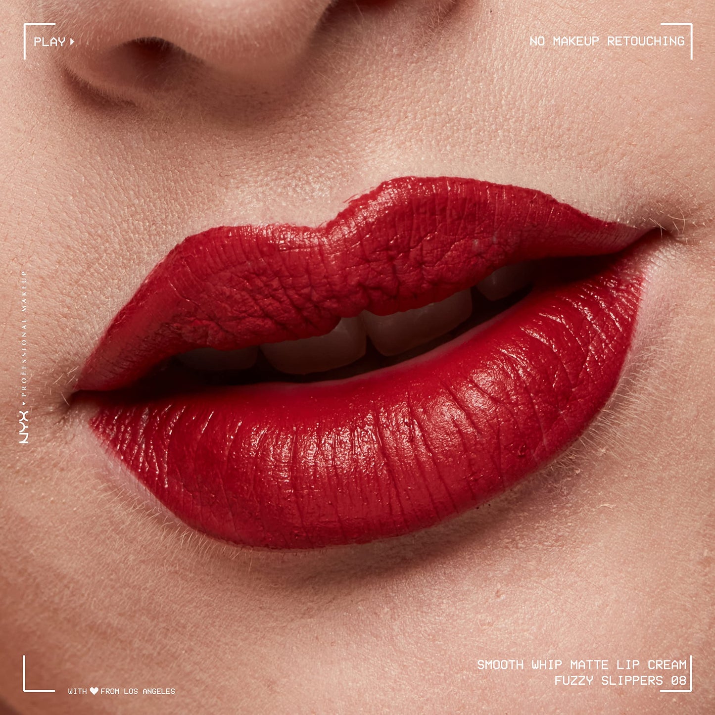 NYX PROFESSIONAL MAKEUP Smooth Whip Matte Lip Cream, Long Lasting, Moisturizing, Vegan Liquid Lipstick - Chocolate Mousse (Deep Red Brown)