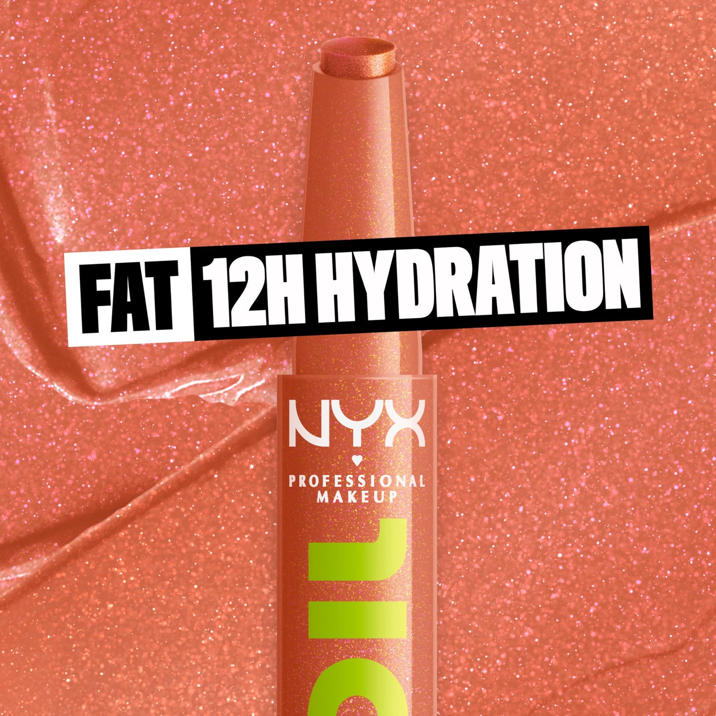NYX PROFESSIONAL MAKEUP Fat Oil Slick Click, Lightweight, Buildable, Pigmented Vegan Lip Balm - No Filter Needed