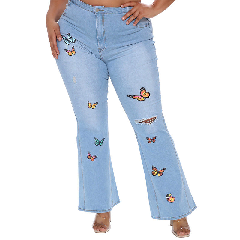 Butterfly Dream Flare Jeans
