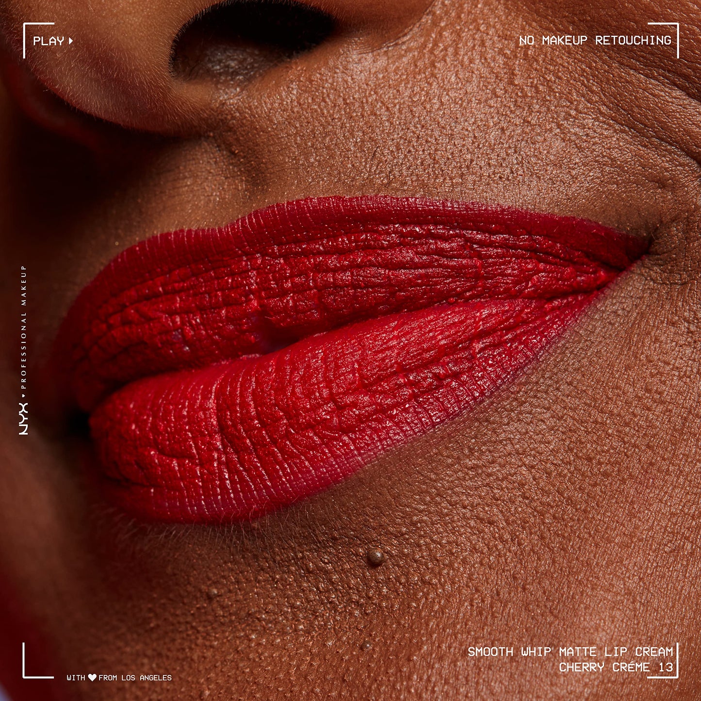 NYX PROFESSIONAL MAKEUP Smooth Whip Matte Lip Cream, Long Lasting, Moisturizing, Vegan Liquid Lipstick - Chocolate Mousse (Deep Red Brown)