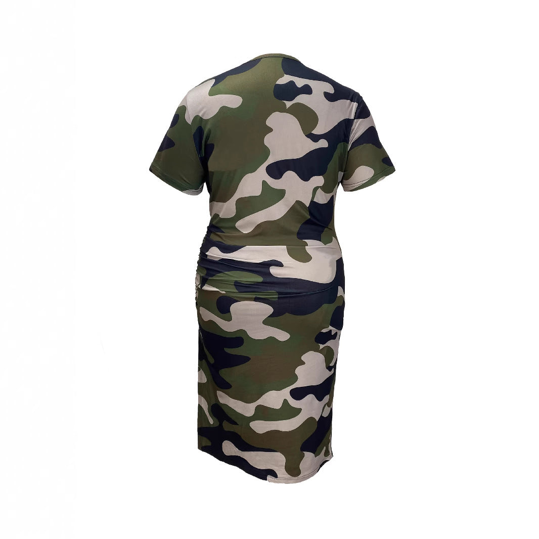 Voidsy Slit Camo Street Drees