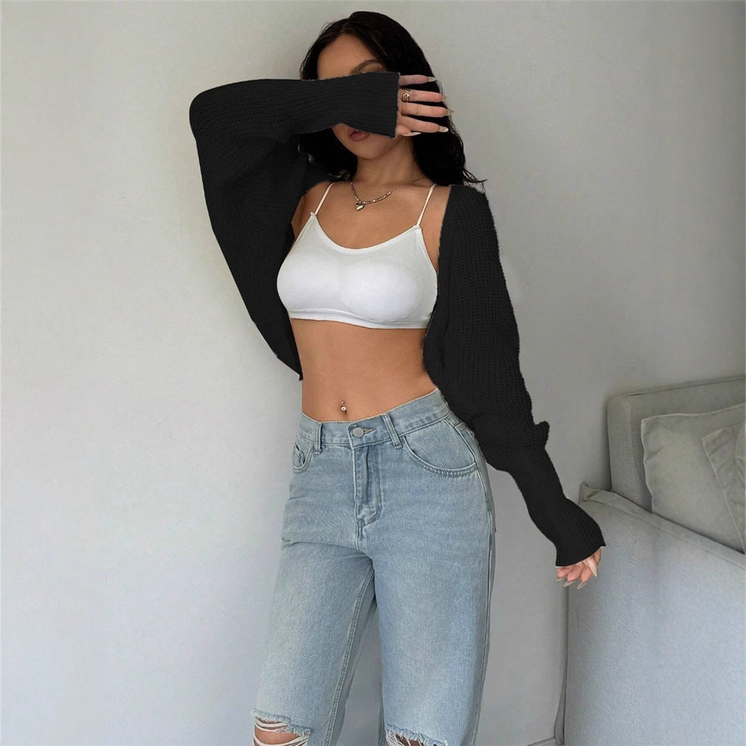 Cloud Puff Knit Cardigan