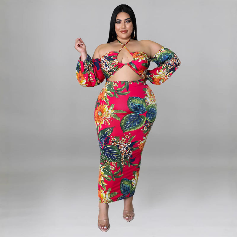 Island Glow Cutout Dress