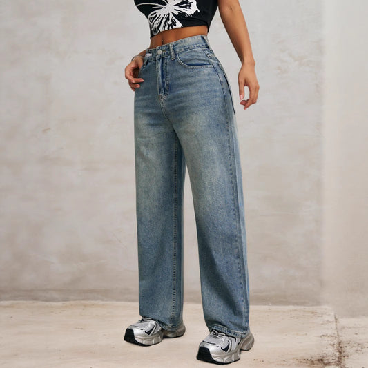 Seoul Retro Wide Leg Jeans
