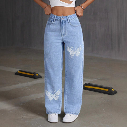 Butterfly Whisper Straight Jeans