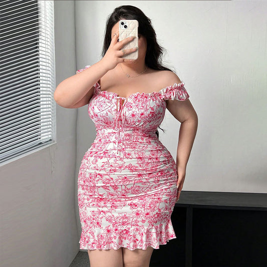 Floral Fantasy Mini Dress