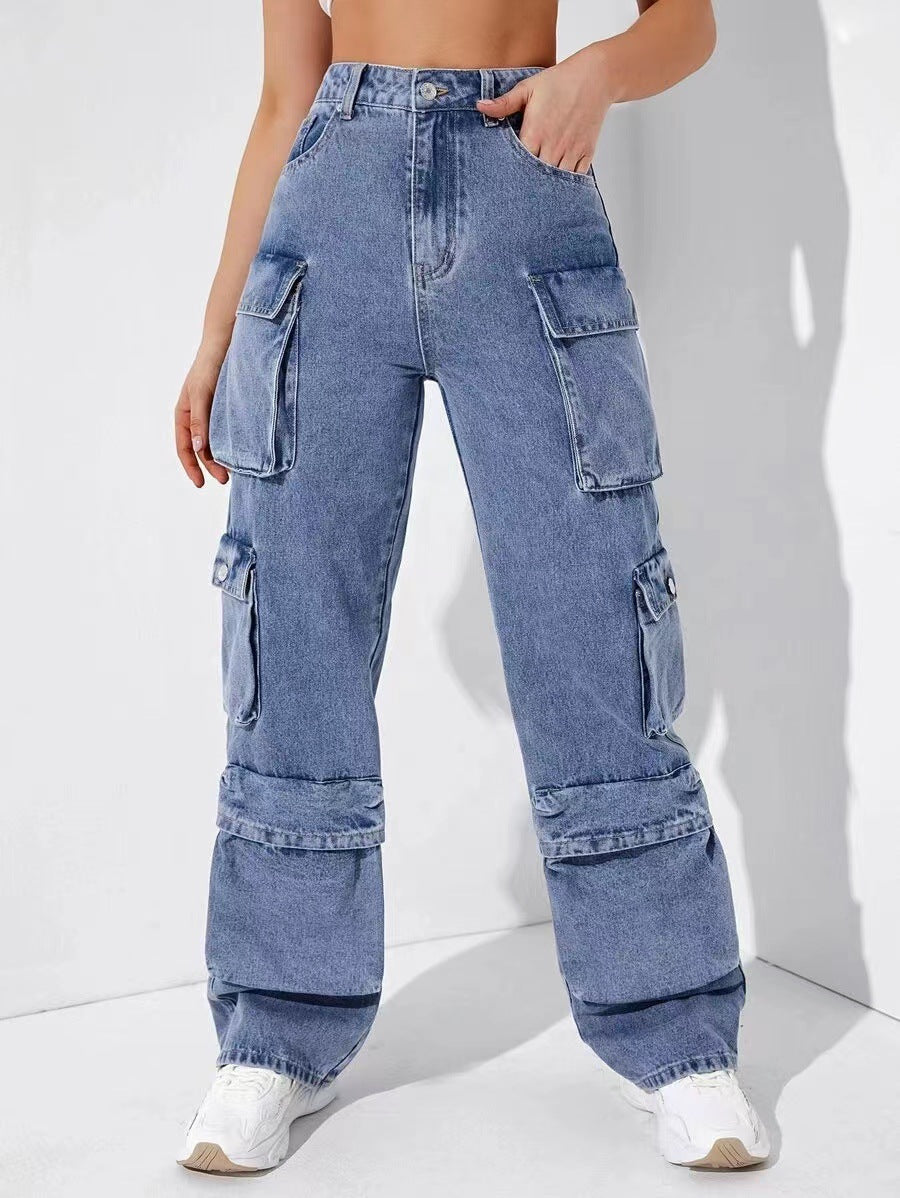 Urban Cargo Wide Leg Jeans