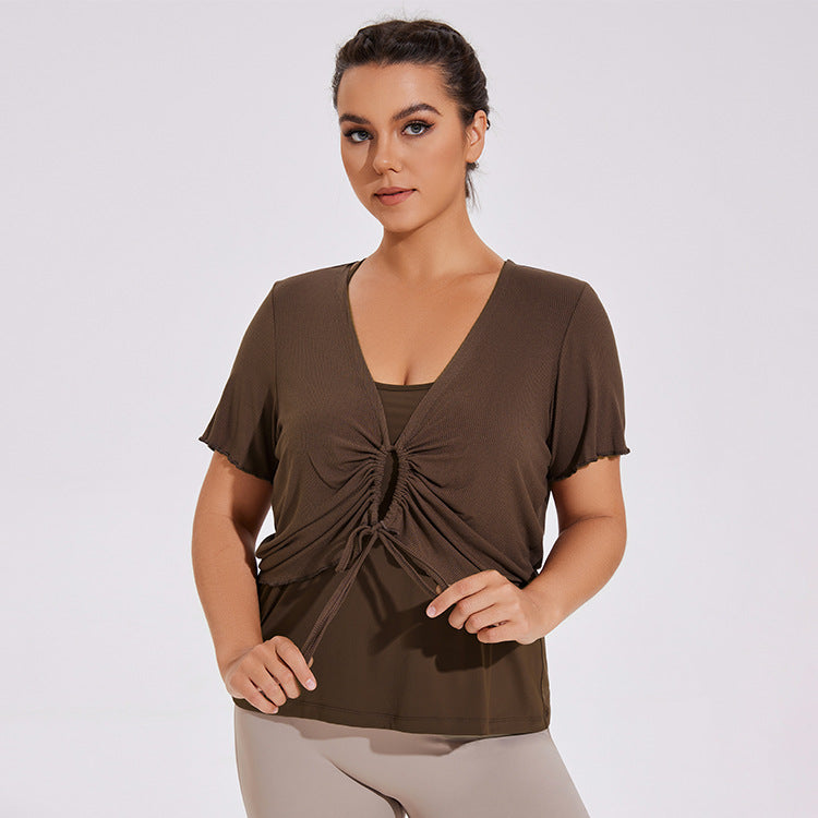 Chestnut Brown Two-Piece Set