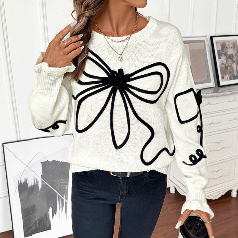 Bow Chick Knit