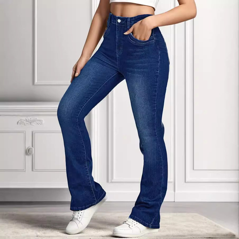 Timeless Fit Bootcut - Dark indigo