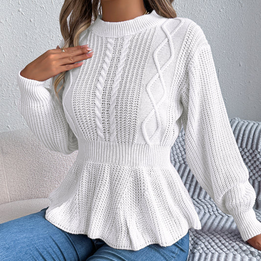 Ruffle Waist Knit