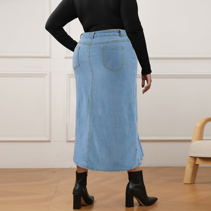 Voidsy Street Denim Skirt